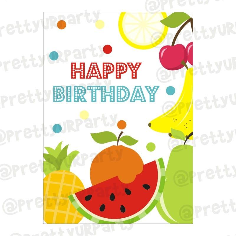 Tutti Fruity Theme Centerpieces THEME PARTIES Pretty UR Party Default Title