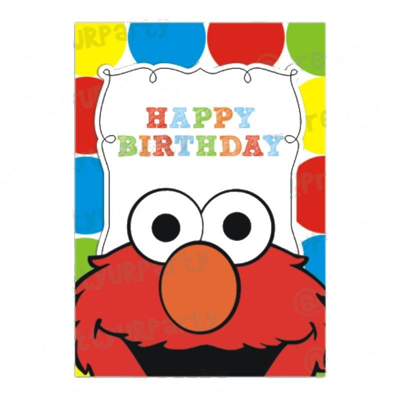 Elmo Theme Centerpieces - Pack of 2