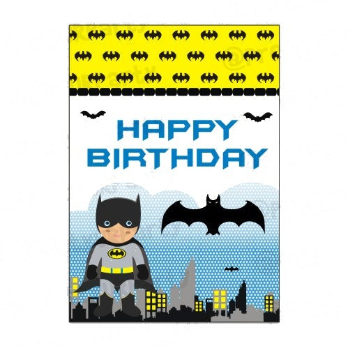 Batman Inspired Centerpieces - Pack of 2