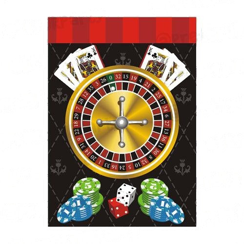 Casino Night Centerpieces - Pack of 2