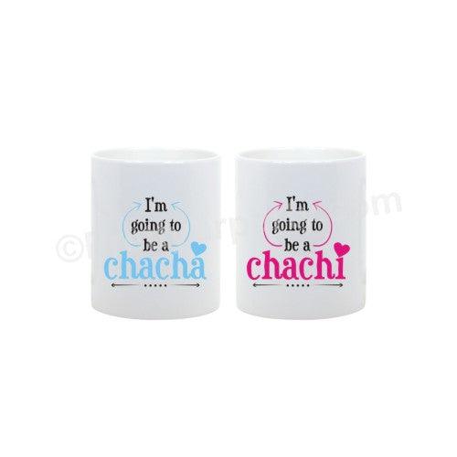 Chacha-Chachi to Be Baby Shower Couple Mug BABY SHOWER Pretty UR Party