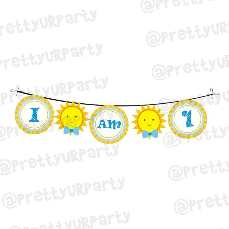 Sunshine Theme High Chair Banner ALL PARTY SUPPLIES Pretty UR Party