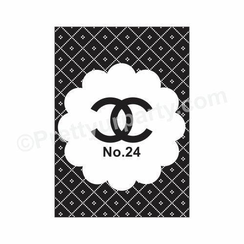 Chanel Theme Centerpieces - Pack of 2 THEME PARTIES Pretty UR Party Default Title