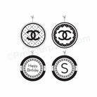 Chanel Theme Danglers THEME PARTIES Pretty UR Party Default Title