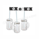 Chanel Theme Drink Straws THEME PARTIES Pretty UR Party
