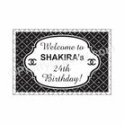 Chanel Theme Entrance Banner / Door Sign THEME PARTIES Pretty UR Party Default Title