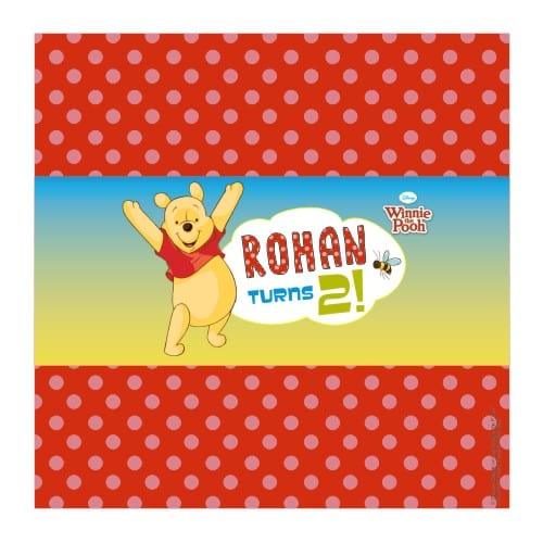 Winnie The Pooh Chocolate Wrappers THEME PARTIES Pretty UR Party Default Title