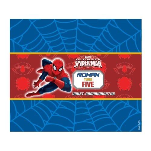 Spiderman Chocolate Wrappers THEME PARTIES Pretty UR Party Default Title