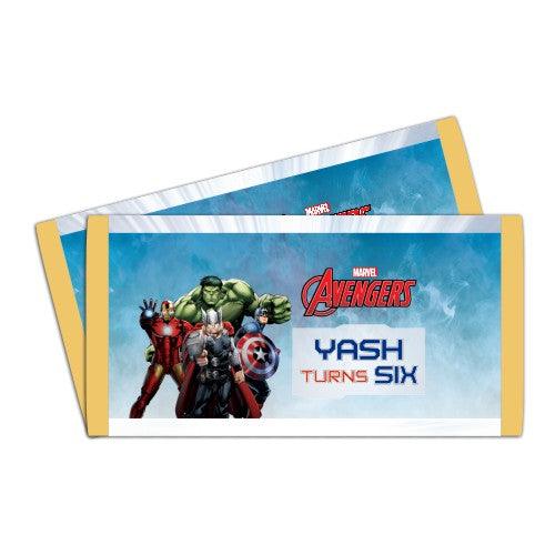 Avengers Chocolate Wrappers THEME PARTIES Pretty UR Party Default Title
