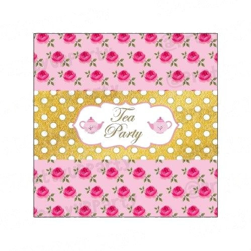 Tea Party Chocolate Wrappers
