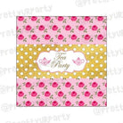 Tea Party Chocolate Wrappers THEME PARTIES Pretty UR Party Default Title