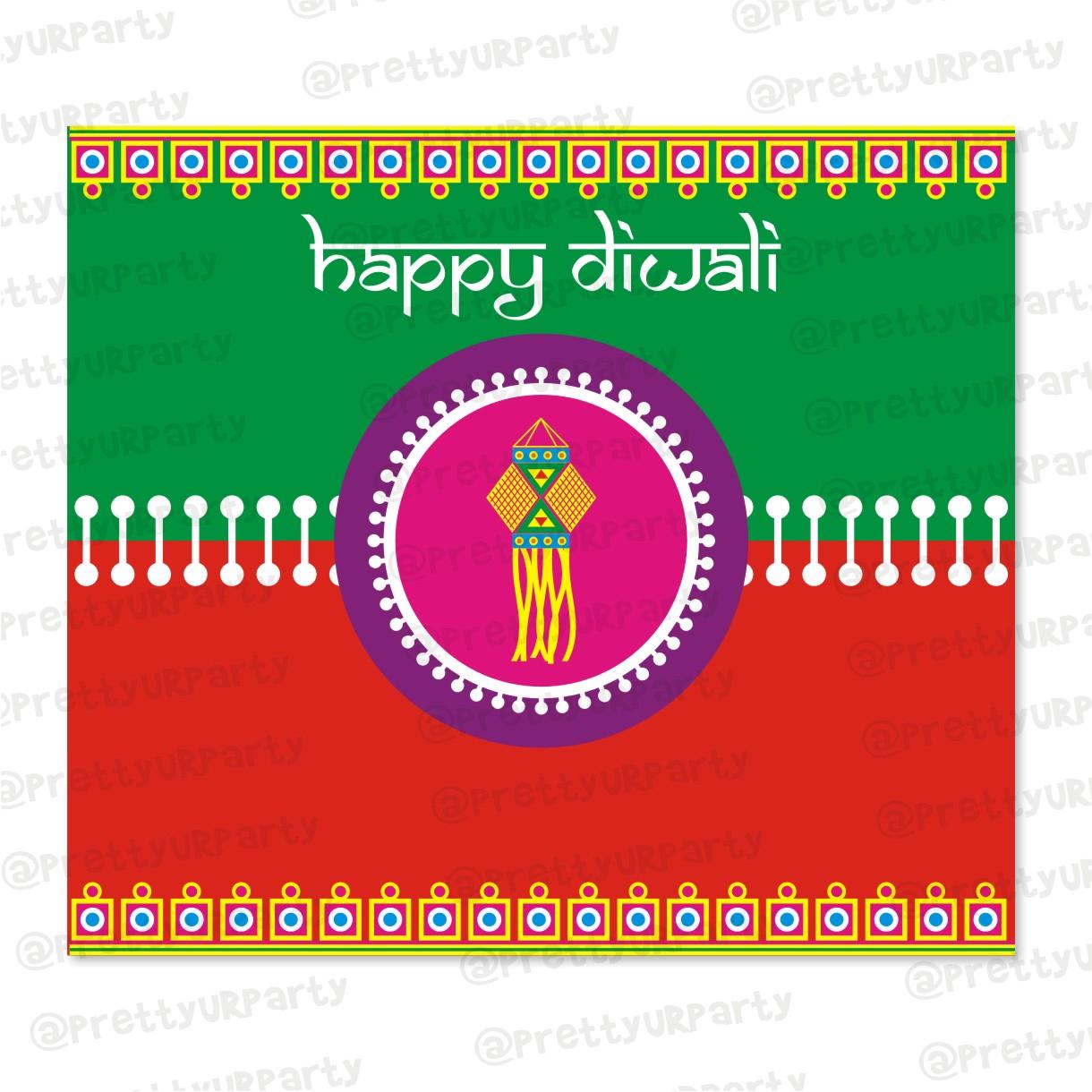 Deepawali Chocolate Wrappers ALL PARTY SUPPLIES Pretty UR Party Default Title