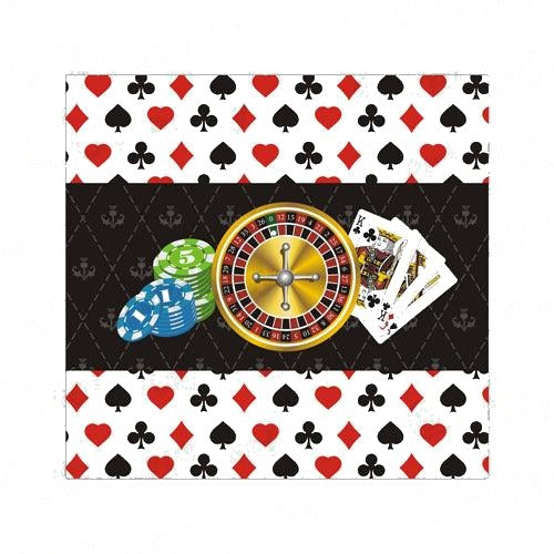 Casino Night Chocolate Wrappers