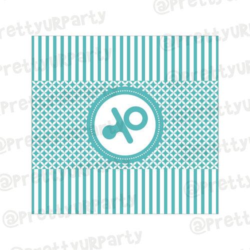 Baby & Co. Chocolate Wrappers BABY SHOWER Pretty UR Party Default Title