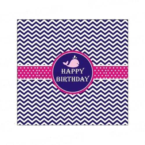 Girly Nautical Chocolate Wrappers