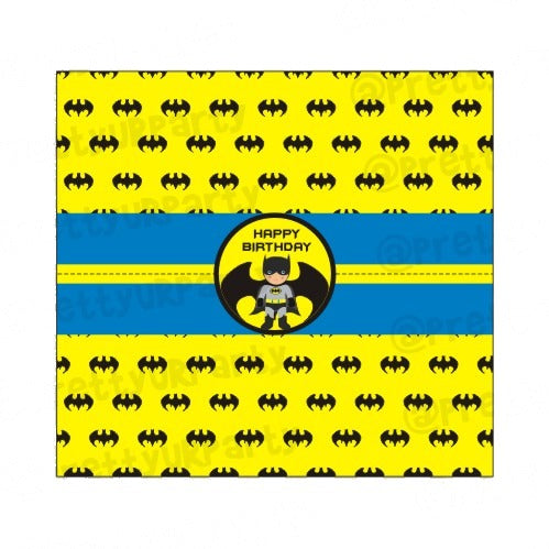 Batman Inspired Chocolate Wrappers