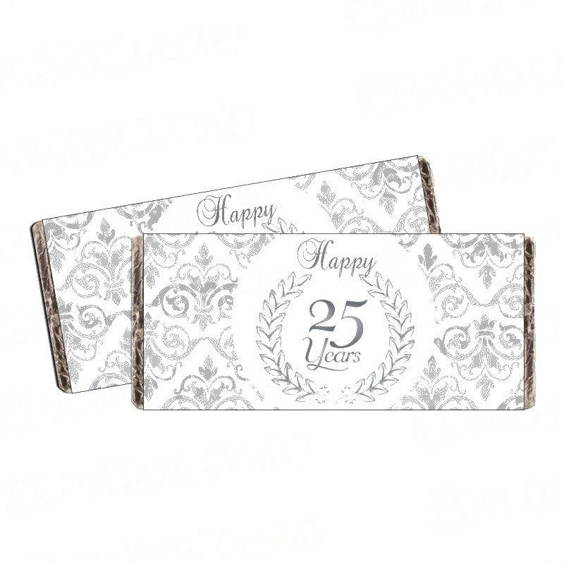 25th Anniversary Theme Chocolate Wrappers — image 2