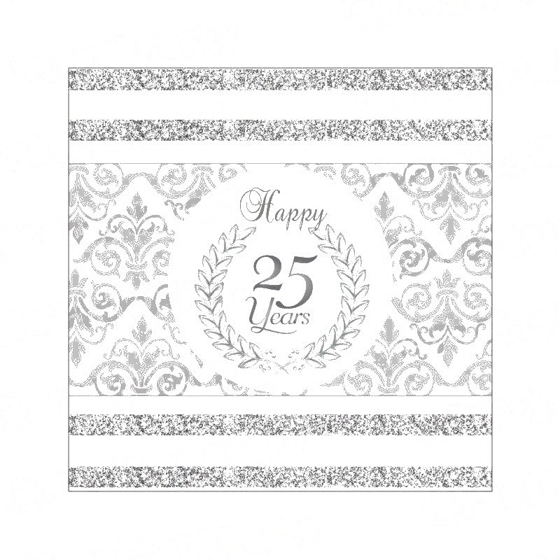 25th Anniversary Theme Chocolate Wrappers