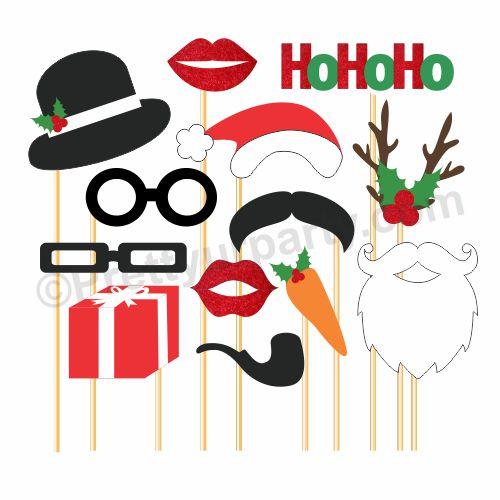 Christmas Photo Booth Props ALL PARTY SUPPLIES Pretty UR Party