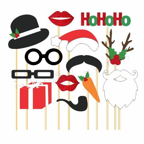 Christmas Photo Booth Props