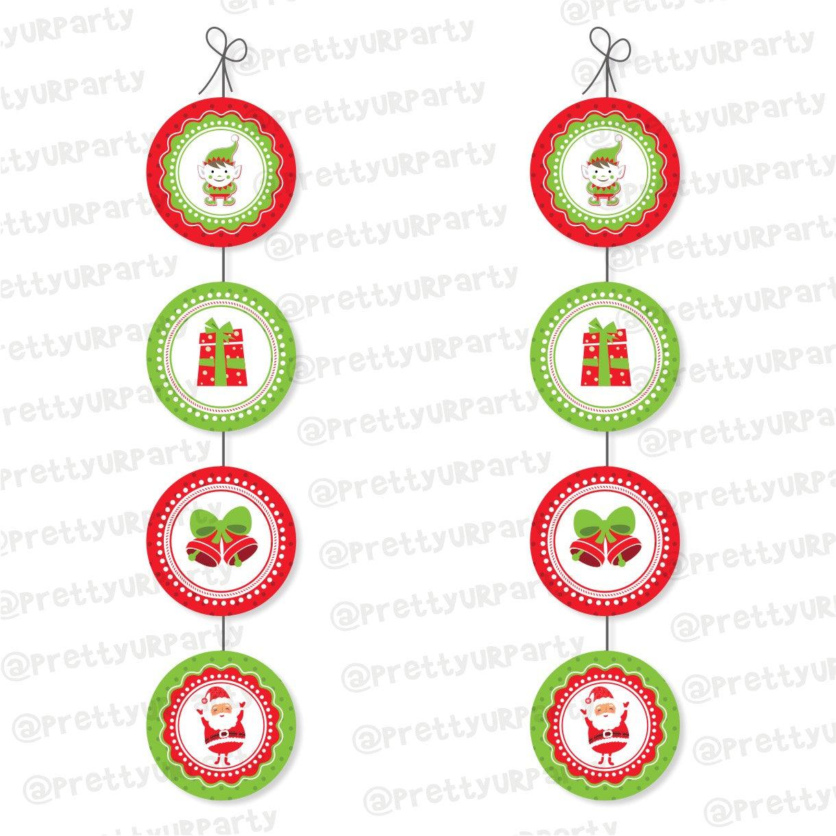 Christmas Danglers ALL PARTY SUPPLIES Pretty UR Party