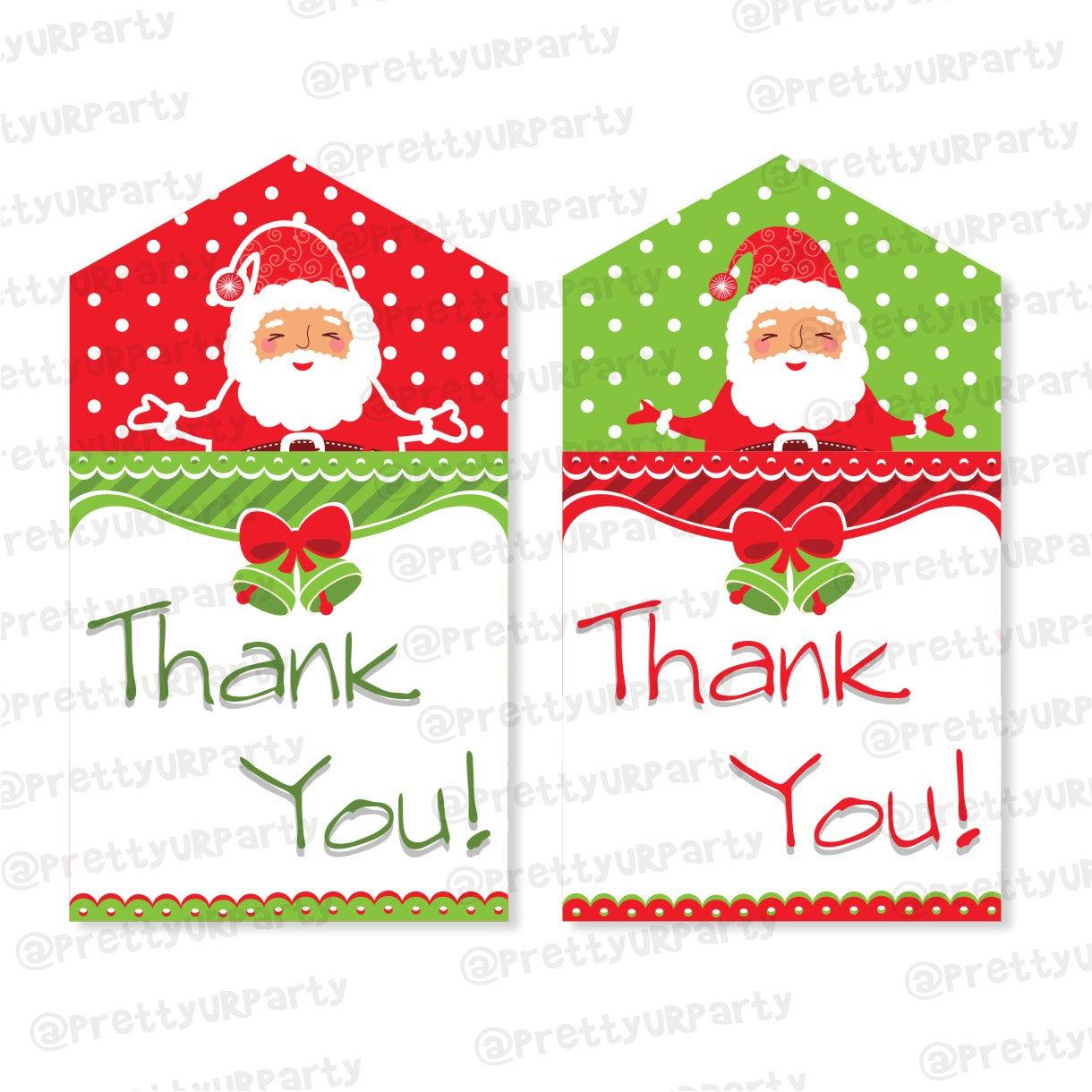 Christmas Thank you Tags ALL PARTY SUPPLIES Pretty UR Party Christmas Thank you Tags ALL PARTY SUPPLIES Pretty UR Party