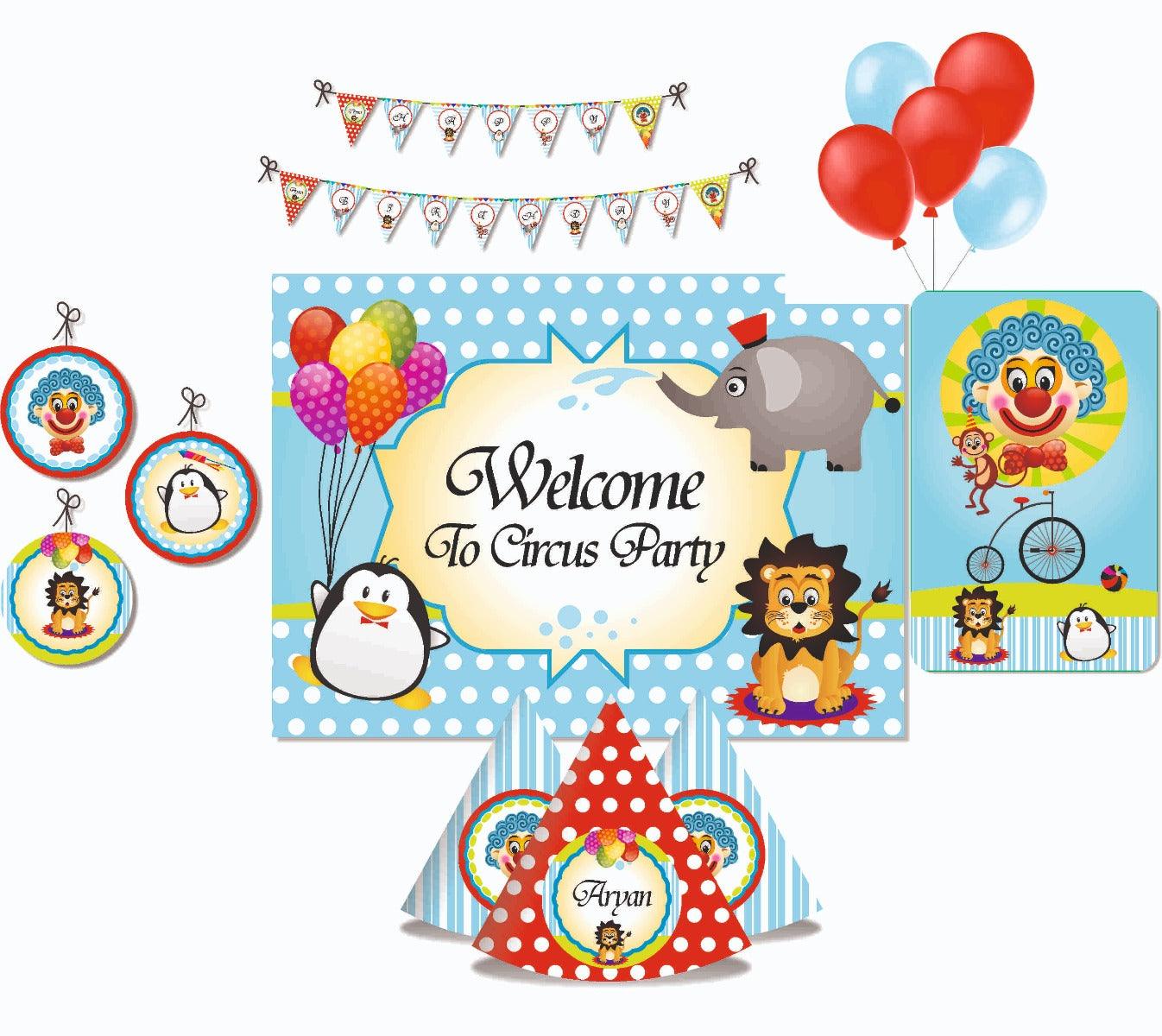 Circus Party Decorations Package - 70 pieces Combo PACKAGES Pretty UR Party Default Title