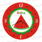 Personalised Watermelon Theme Clock THEME PARTIES Pretty UR Party