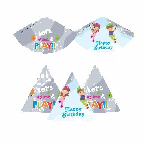 Climbing Theme Hats