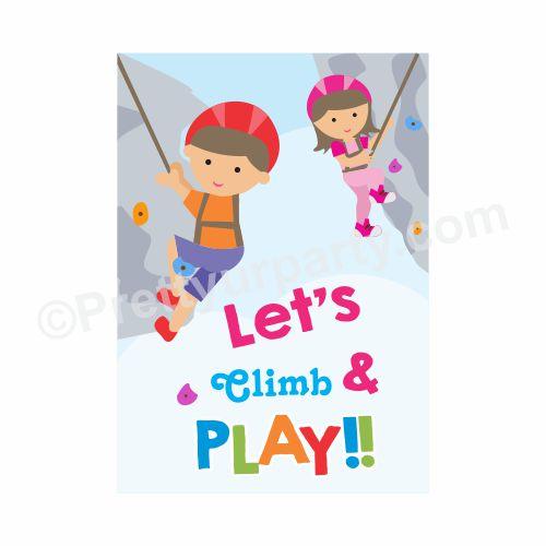Climbing Theme Centerpieces - Pack of 2 THEME PARTIES Pretty UR Party Default Title