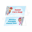 Climbing Theme Food Labels / Buffet Table Cards THEME PARTIES Pretty UR Party