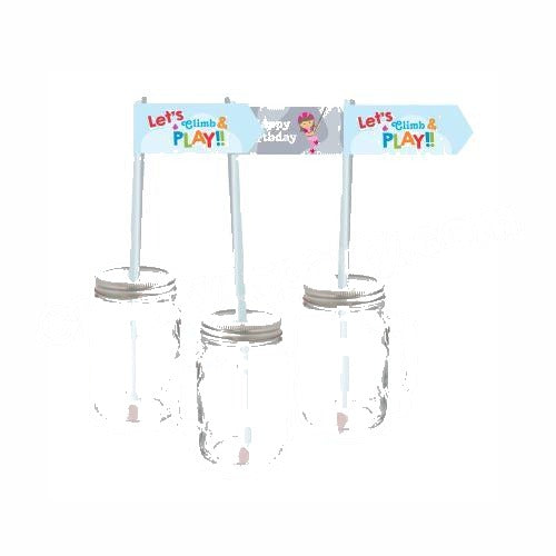 Climbing Theme Drink Straws — image 2