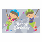 Climbing Theme Table Mats THEME PARTIES Pretty UR Party Default Title