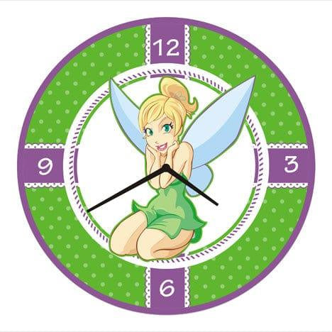 Personalised TinkerBell Clock THEME PARTIES Pretty UR Party Default Title