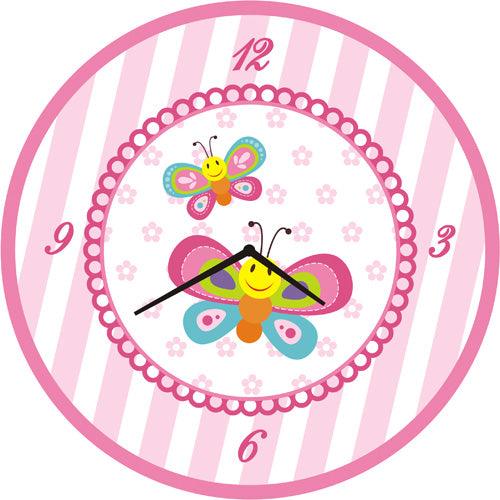 Personalised Butterfly Clock THEME PARTIES Pretty UR Party Default Title