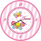 Personalised Butterfly Clock THEME PARTIES Pretty UR Party