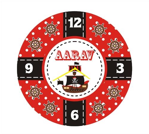 Personalised Pirate Clock — image 2