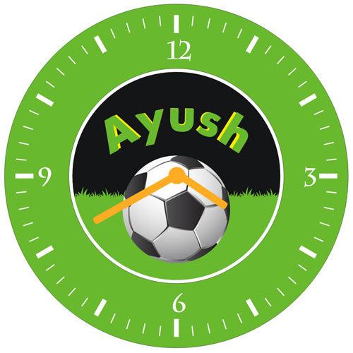 Personalised Football Clock THEME PARTIES Pretty UR Party