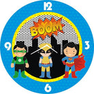 Personalised Super Hero Clock THEME PARTIES Pretty UR Party Default Title