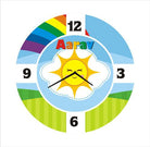 Personalised Rainbow Clock THEME PARTIES Pretty UR Party