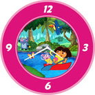 Personalised Dora The Explorer Clock THEME PARTIES Pretty UR Party Default Title