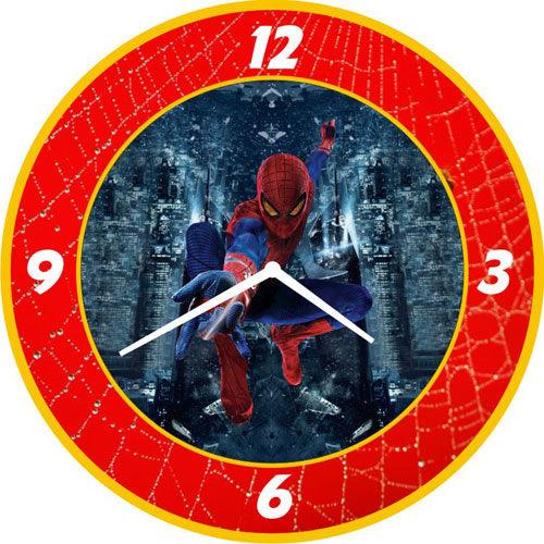 Personalised Spiderman Clock THEME PARTIES Pretty UR Party Default Title