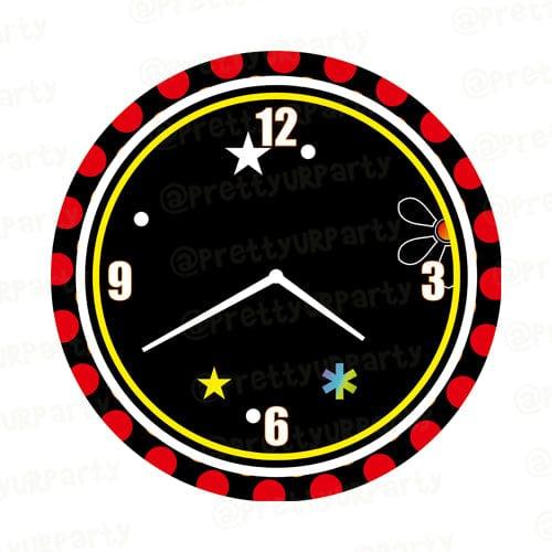 Personalised Neon Clock THEME PARTIES Pretty UR Party Default Title