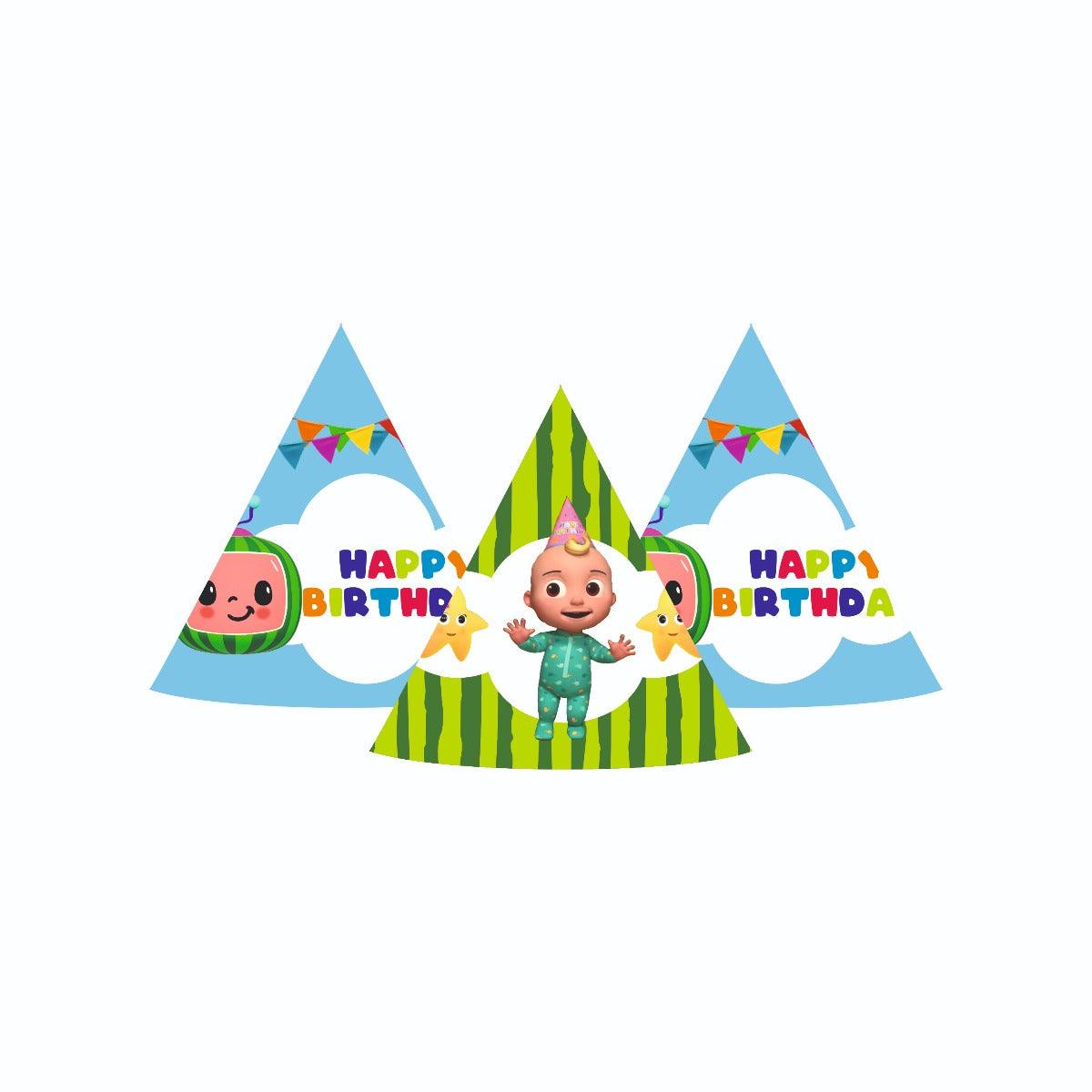 Cocomelon Party Decorations Package - 70 pieces Combo BIRTHDAYS Pretty UR Party