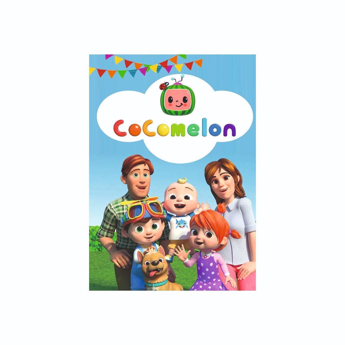 Cocomelon Party Decorations Package - 70 pieces Combo BIRTHDAYS Pretty UR Party