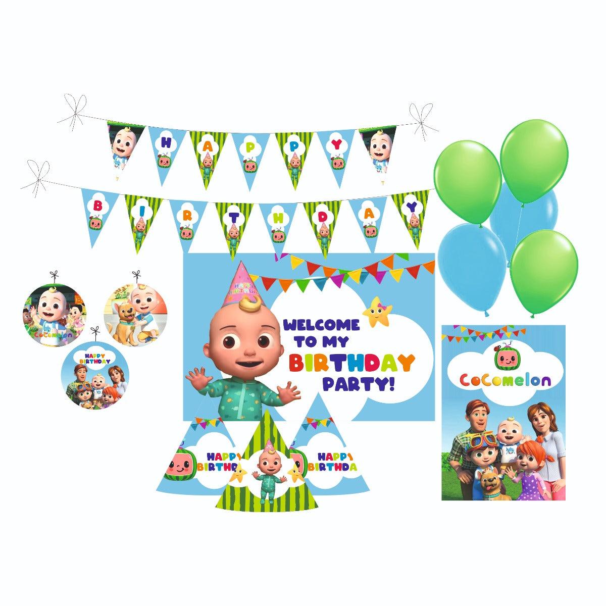 Cocomelon Party Decorations Package - 70 pieces Combo BIRTHDAYS Pretty UR Party Default Title