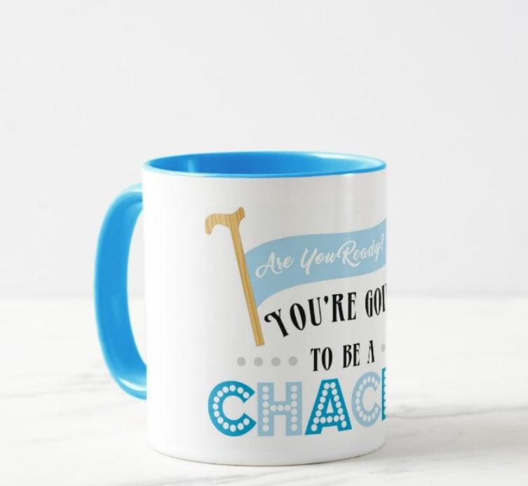 Are Your Ready to be Chacha - Blue BABY SHOWER Pretty UR Party