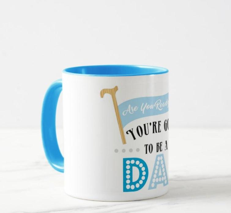 Are Your Ready to be Dad - Blue BABY SHOWER Pretty UR Party