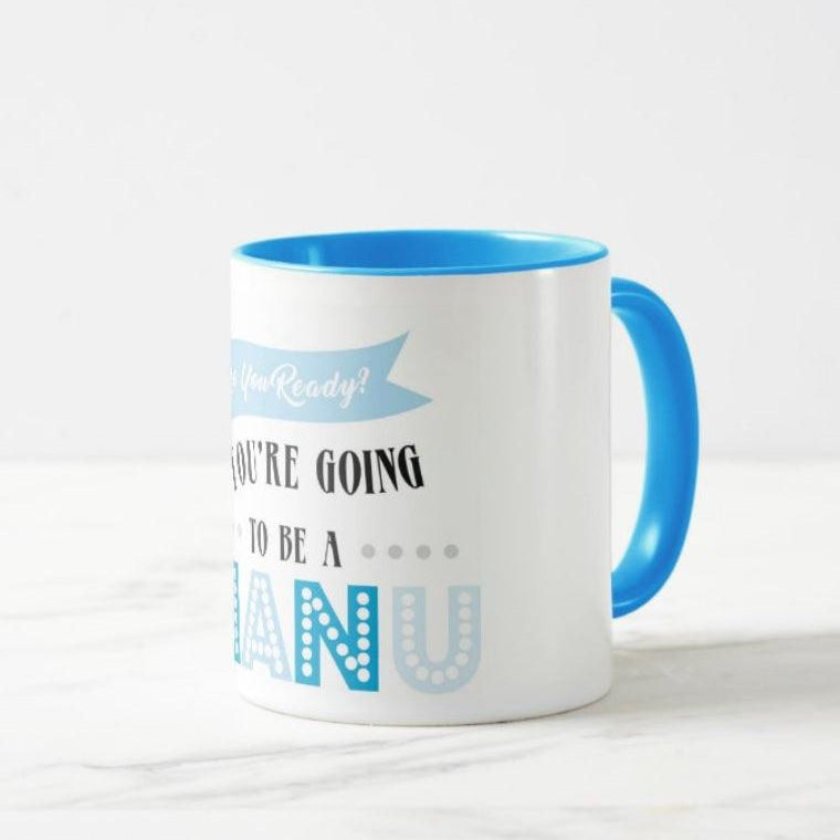 Are Your Ready to be Nanu - Blue BABY SHOWER Pretty UR Party Are Your Ready to be Nanu - Blue BABY SHOWER Pretty UR Party