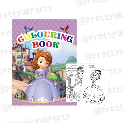 Sofia the 1st Inspired Colouring Book – PRETTY UR PARTY